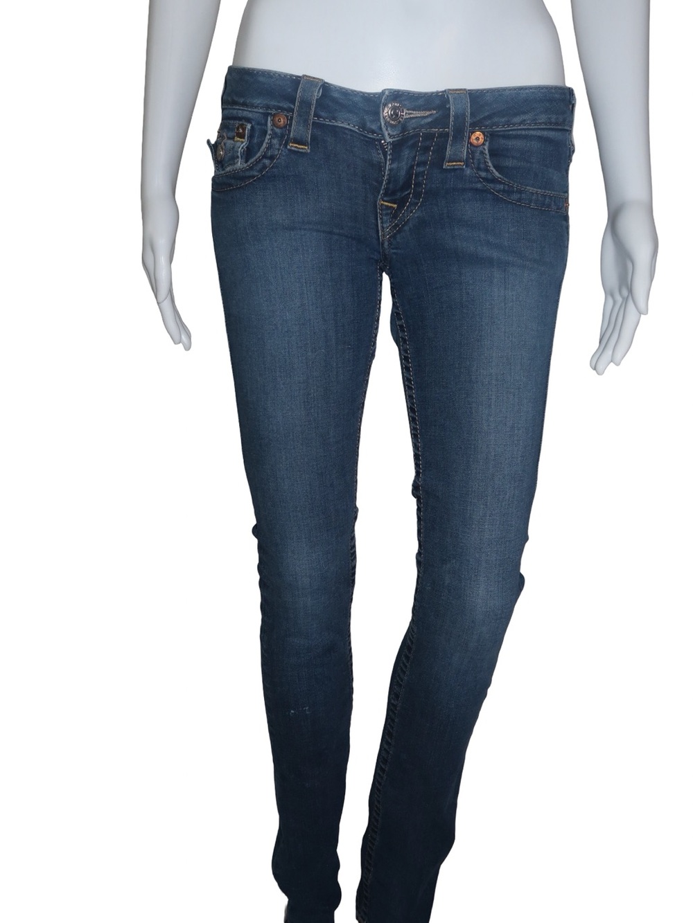 Women's Slim Dark Blue Jeans